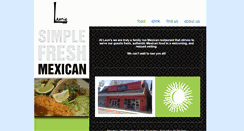 Desktop Screenshot of leonsmexicanrestaurant.com